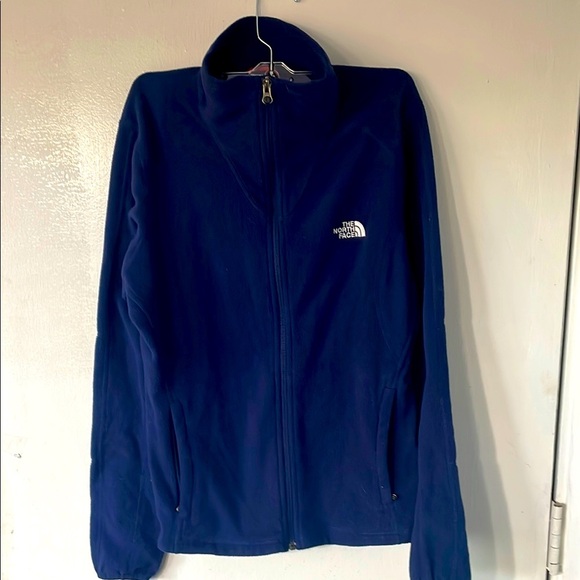 The North Face Blue Fleece Jacket - Picture 1 of 6